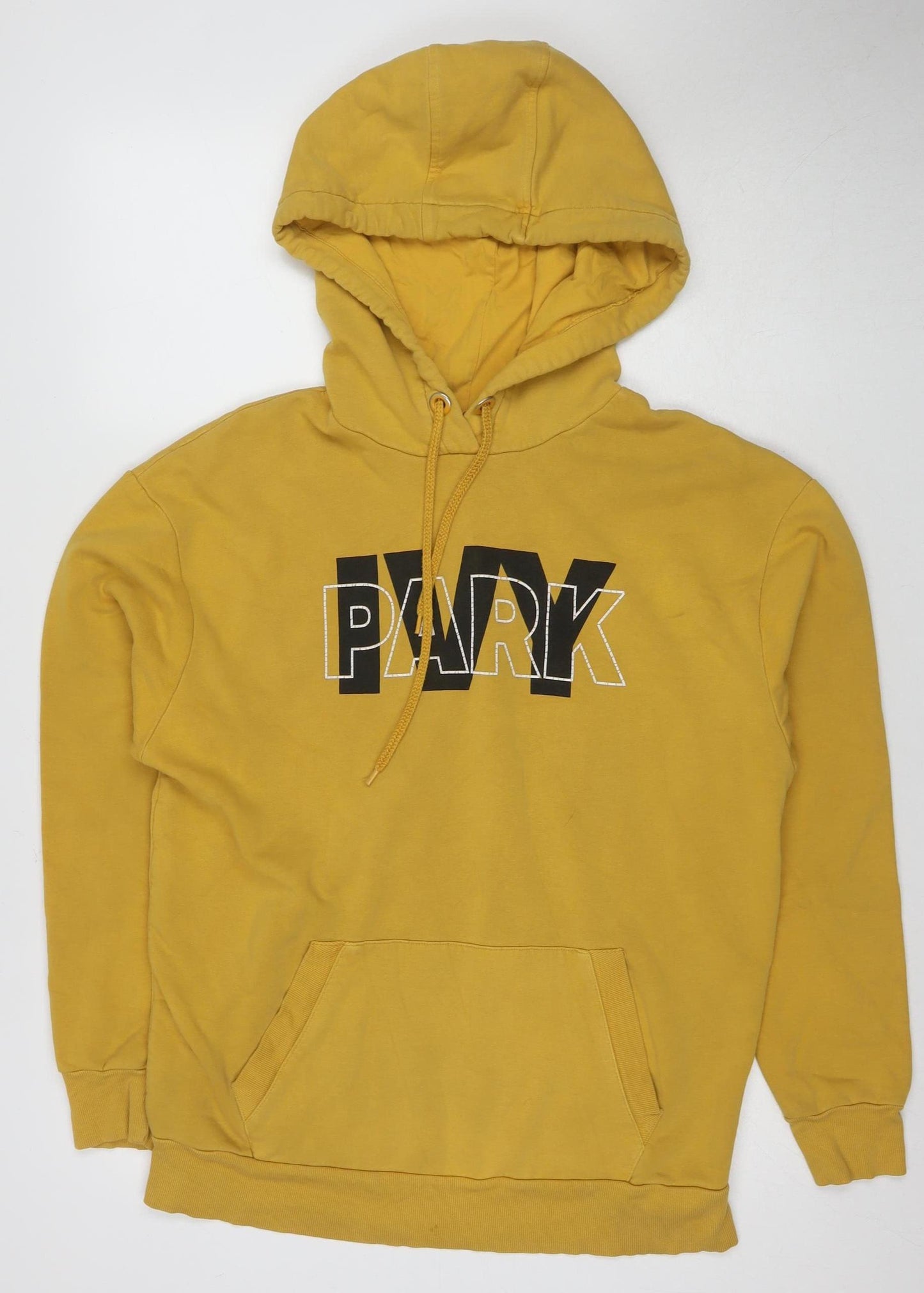 Ivy Park Unisex Yellow S Pullover Logo Hoodie