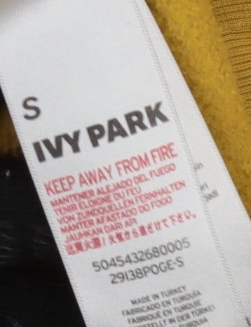 Ivy Park Unisex Yellow S Pullover Logo Hoodie