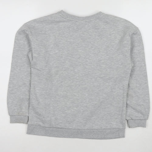 Disney Boys Grey Donald Duck Cartoon Pullover Sweatshirt 10-11 Years