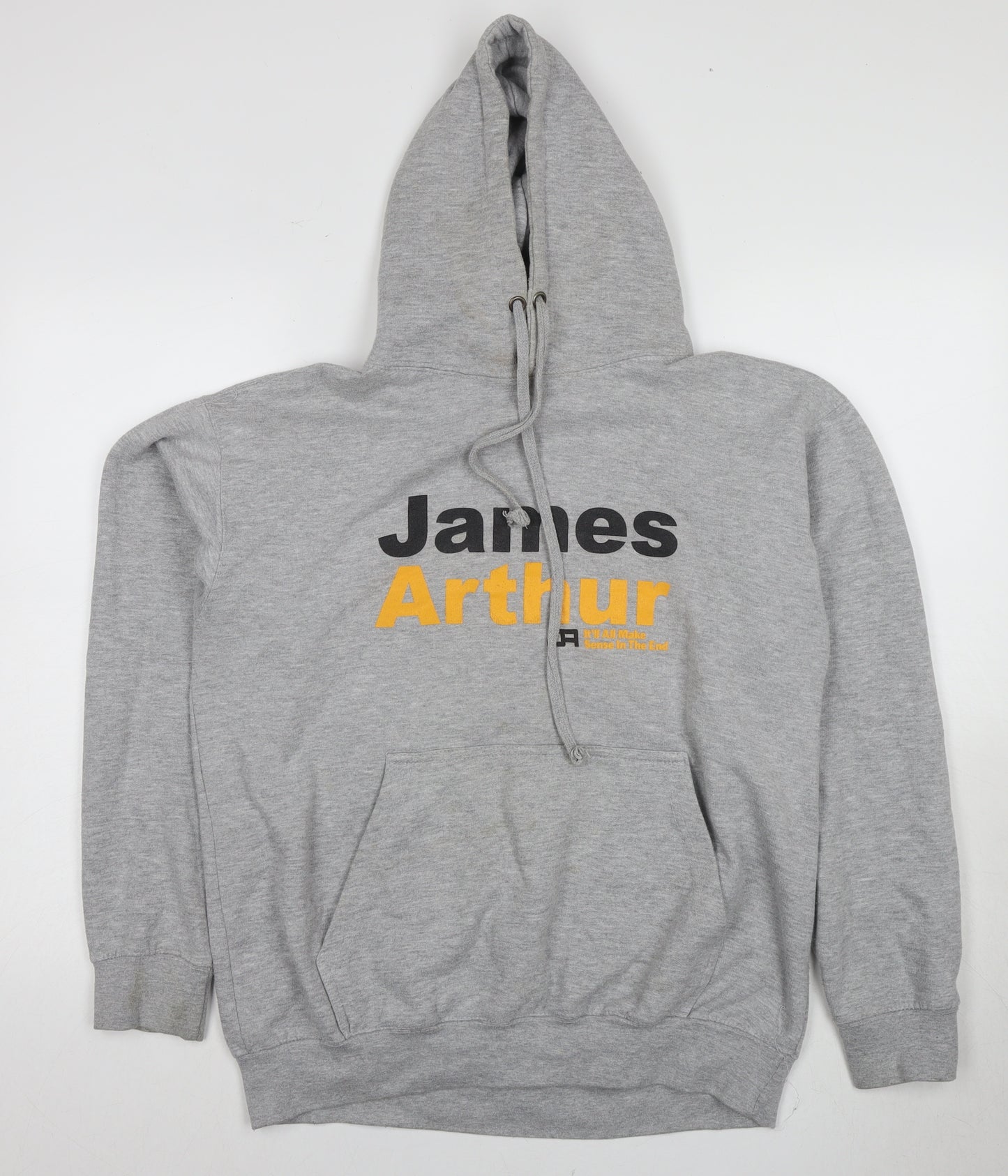 Classic Club Women's Grey Pullover Hoodie L