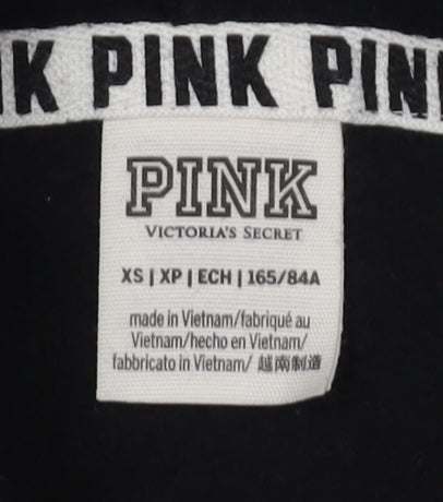 Victoria's Secret PINK Women's Black XS Sequin Hoodie