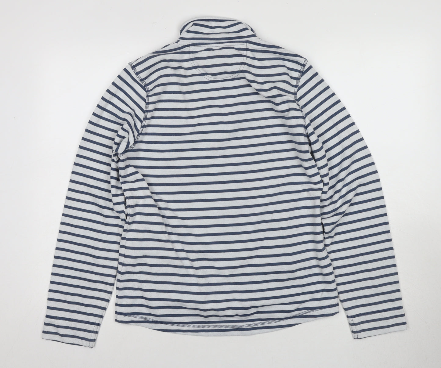 Regatta Blue Women's Striped Pullover Sweatshirt, Size 10