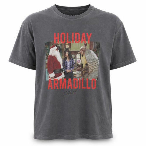 Friends Grey Holiday Armadillo T-Shirt M Unisex