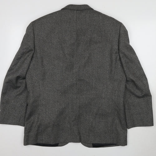 Lino Vierra Men's Grey Wool Blazer 42S