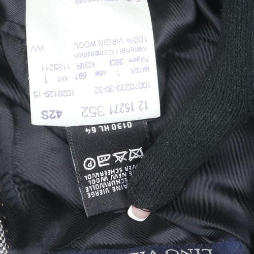 Lino Vierra Men's Grey Wool Blazer 42S