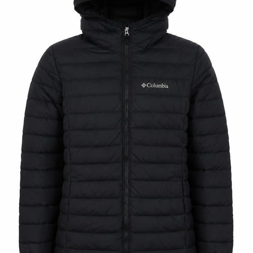 Columbia Black Unisex Kids Puffer Jacket M Winter Wear