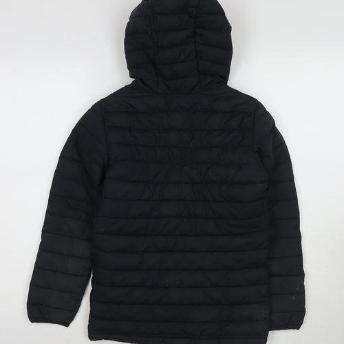 Columbia Black Unisex Kids Puffer Jacket M Winter Wear