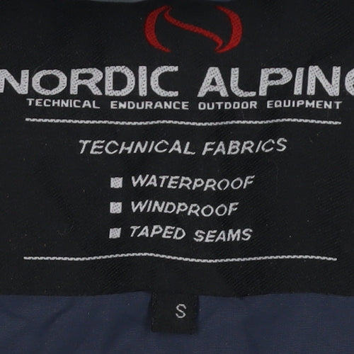 Nordic Alpine Men's Blue Anorak Jacket Size S