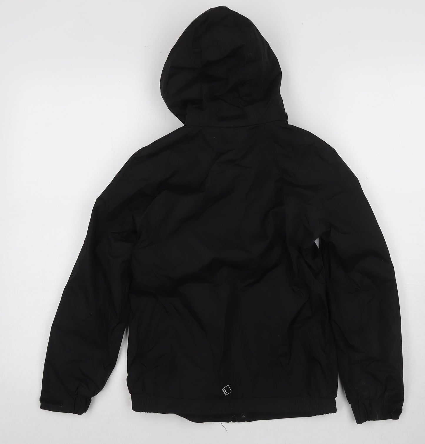 Regatta Boys Black Puffer Jacket 9-10 Years, Hooded Winter Coat