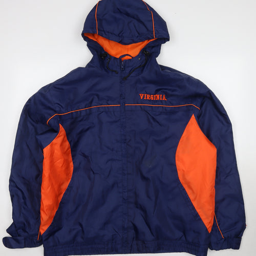 G-III Sports Men's XL Blue Orange Varsity Jacket
