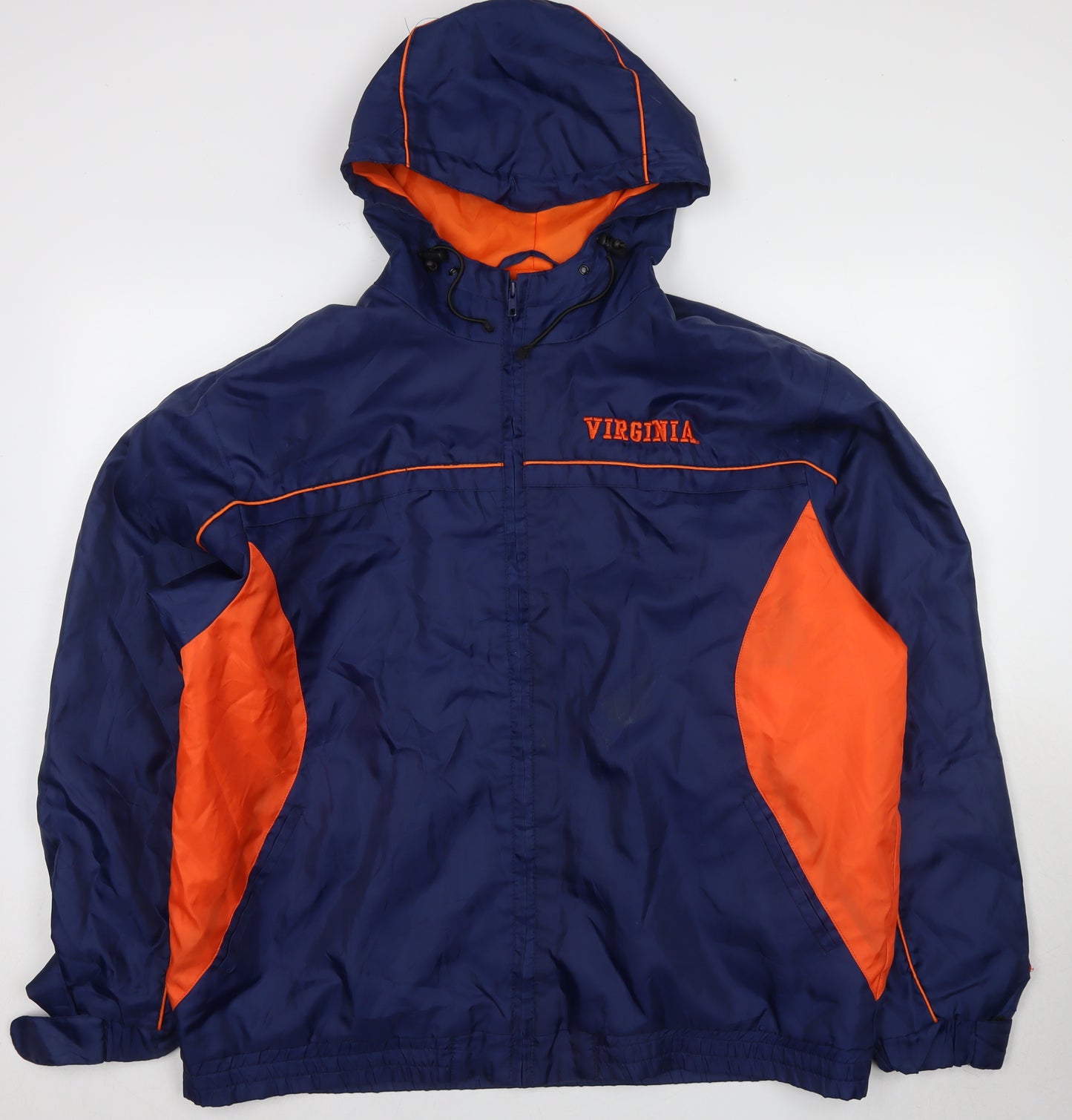 G-III Sports Men's XL Blue Orange Varsity Jacket