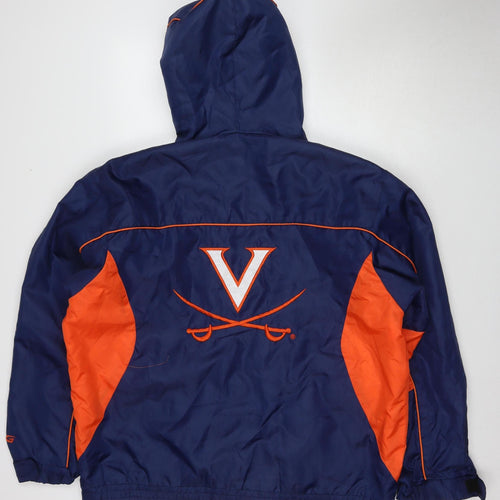 G-III Sports Men's XL Blue Orange Varsity Jacket
