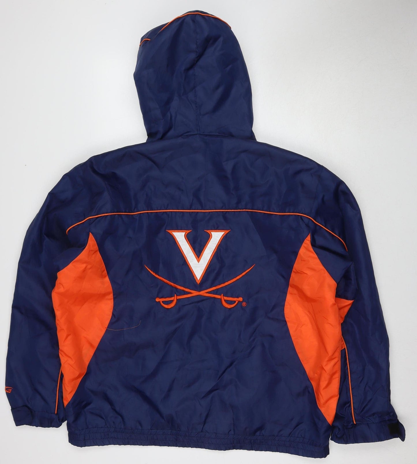 G-III Sports Men's XL Blue Orange Varsity Jacket