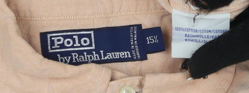 Polo by Ralph Lauren Men's Beige XS Dress Shirt
