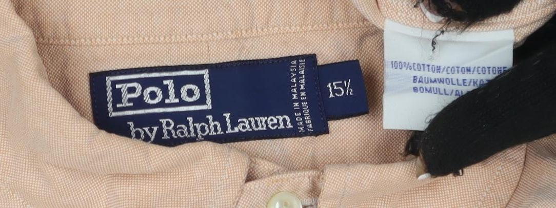 Polo by Ralph Lauren Men's Beige XS Dress Shirt