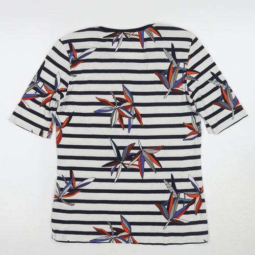 Betty Barclay Women's Multicoloured Striped Top Size 14