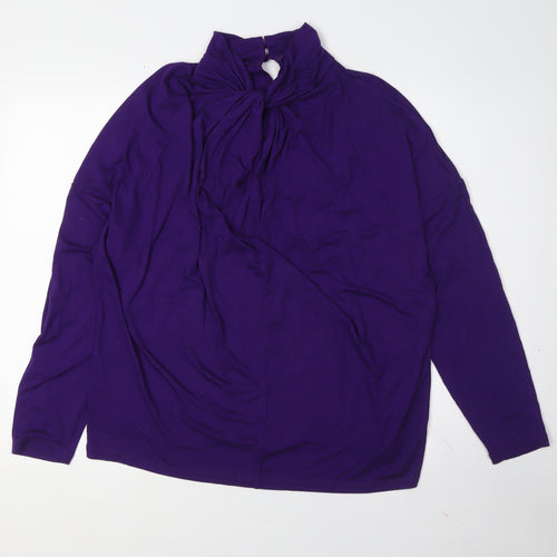 Chico's Women's Purple Blouse - Size 14