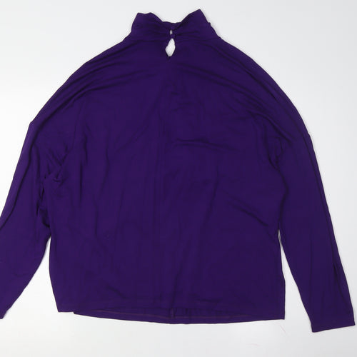 Chico's Women's Purple Blouse - Size 14