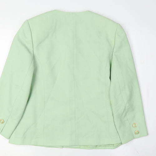 Jacques Vert Women's Green Size 18 Formal Jacket