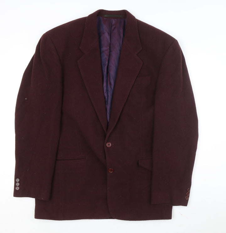 Debenhams Men's Brown Blazer, Size 40L, Classic Style