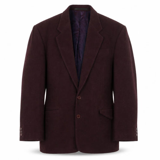 Front view of Debenhams Men's Brown Blazer, size 40L, Classic Style