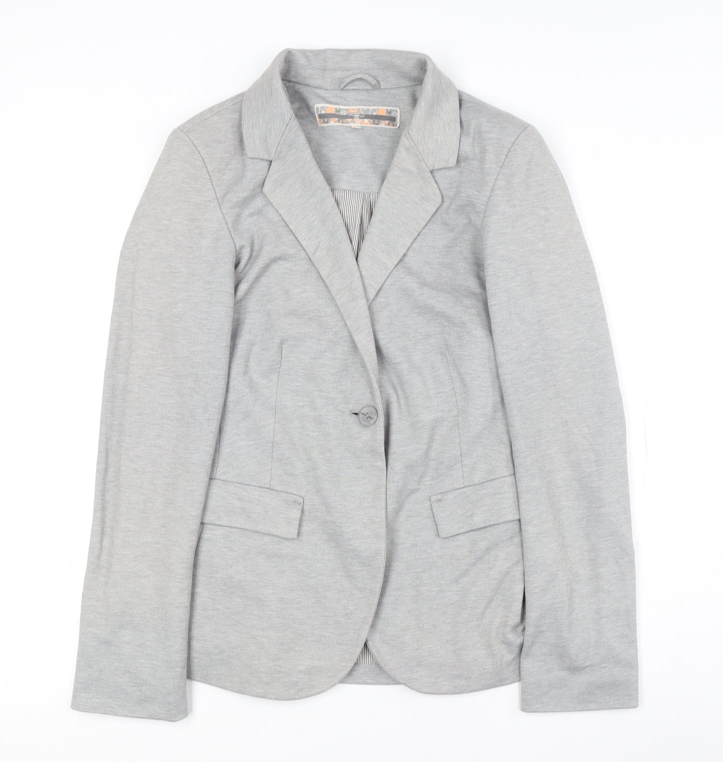 New Look Women's Grey Blazer, Size 10, Business Casual
