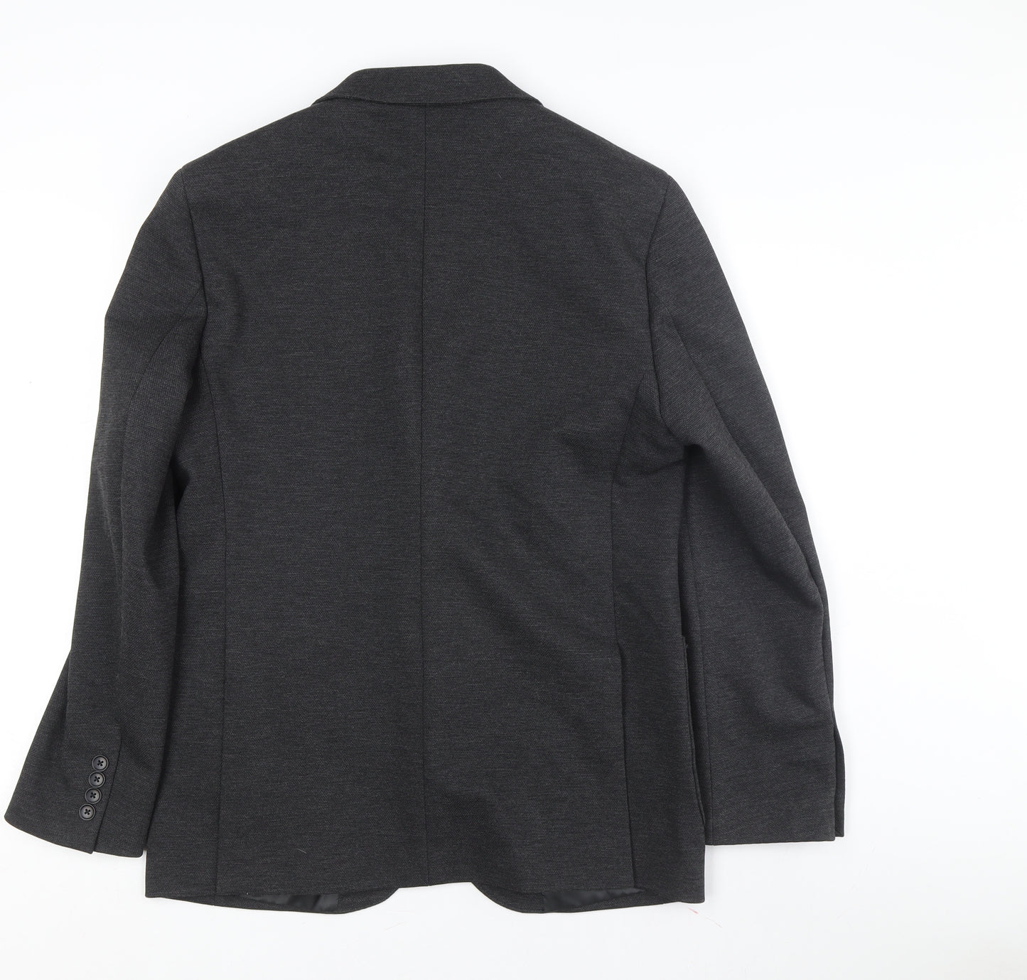 Marks and Spencer Men's Black Blazer, 40 Regular Fit