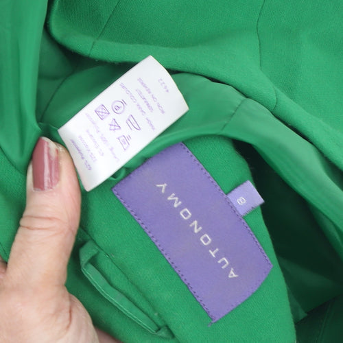 Autonomy Women’s Green Short Coat Size 8