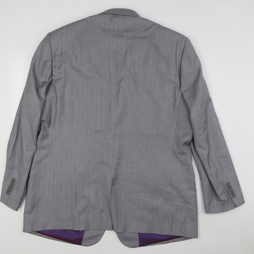 Daniel Christian Grey Men's Blazer, 46, Classic Formal Attire