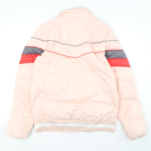 Peachy Betty Women's Pink Puffer Jacket, Size S