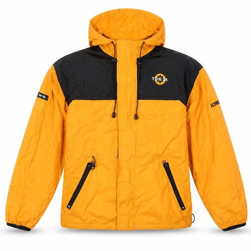 TOG 24 Men's Orange Anorak Rain Coat Hooded Size S