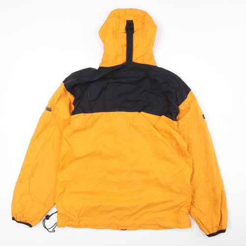 TOG 24 Men's Orange Anorak Rain Coat Hooded Size S