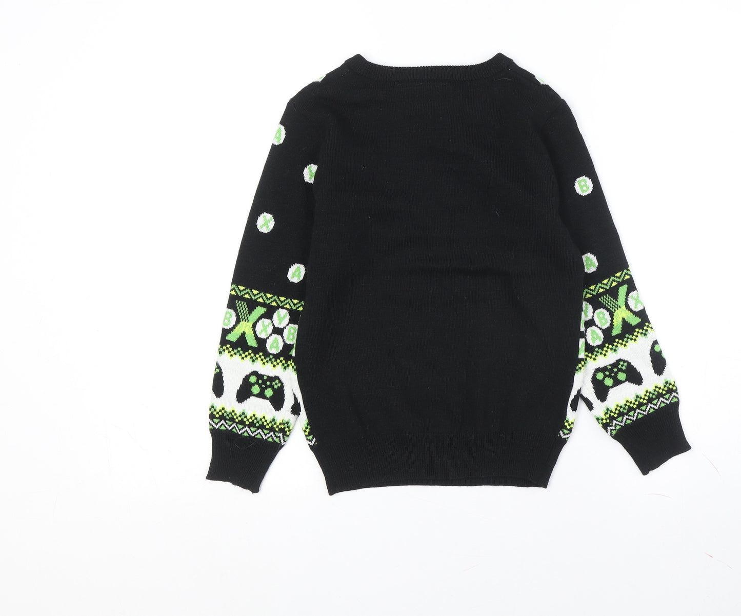 Xbox Boys' Black Gaming Pullover Jumper - Size 2-3 Years