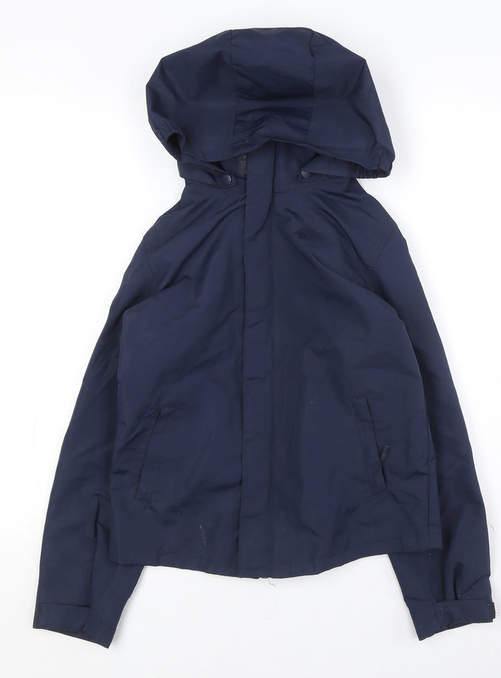 Mountain Warehouse Boys Blue Hooded Rain Coat 9-10 Years