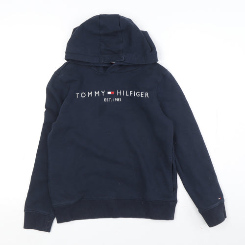 Tommy Hilfiger Boys Blue Pullover Hoodie S