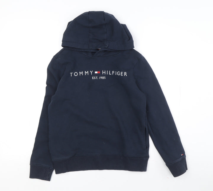Tommy Hilfiger Boys Blue Pullover Hoodie S