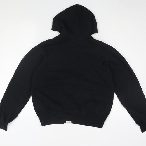 Gildan Friends Black Unisex Hoodie, Size S, Full Zip