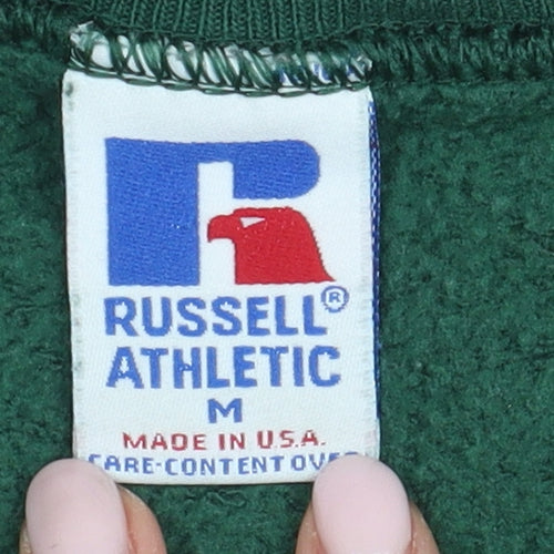 Russell Athletic Green Army Sweatshirt M