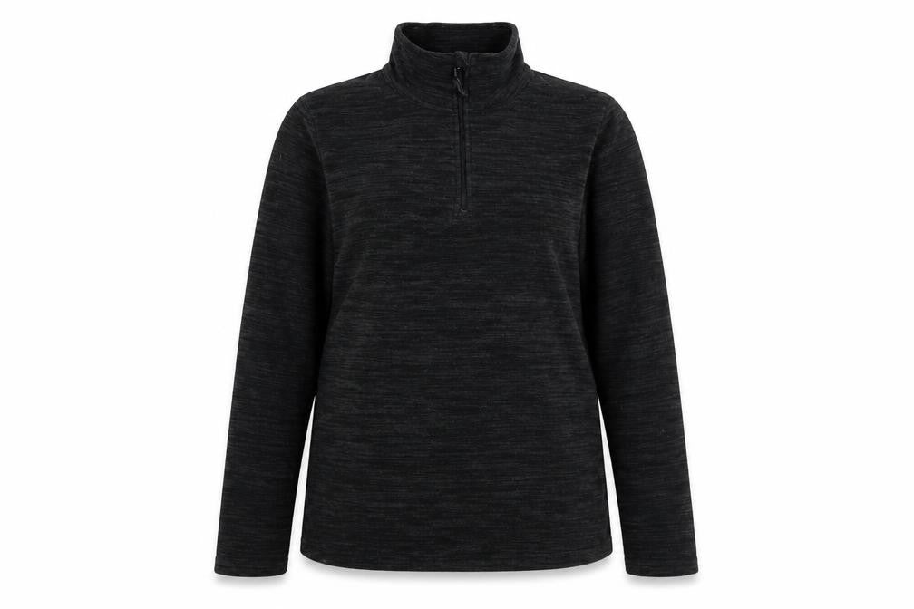 Front view of Mountain Warehouse Women's Black, size 12, Pullover Fleece