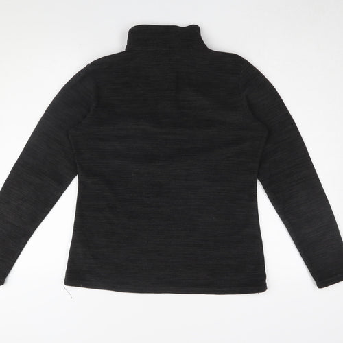 Mountain Warehouse Women's Black Size 12 Pullover Fleece