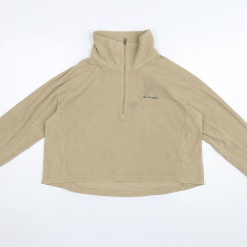 Columbia Women’s Beige Fleece Pullover L