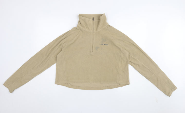 Columbia Women’s Beige Fleece Pullover L