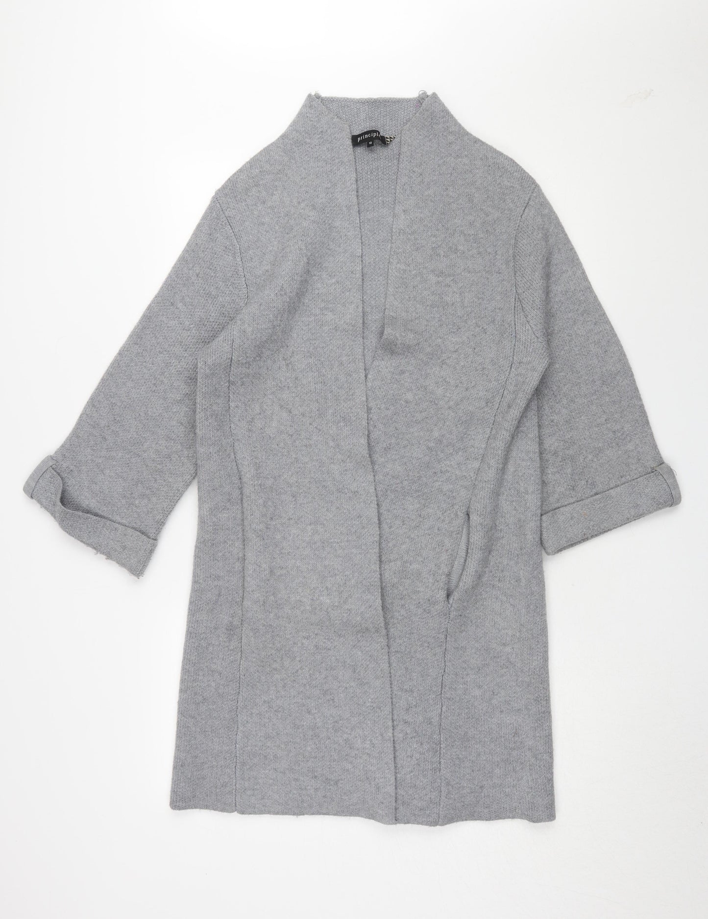 Principles Women's Grey Cardigan Size 10