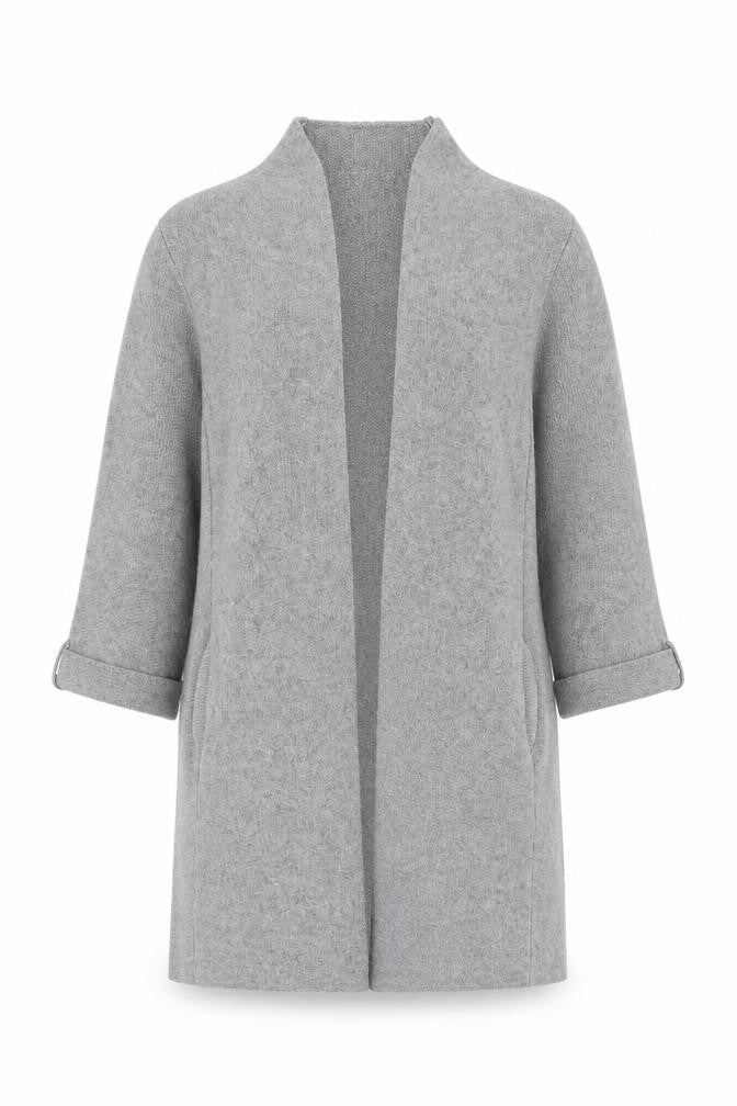 Front view of Principles Women's Grey Cardigan, size 10