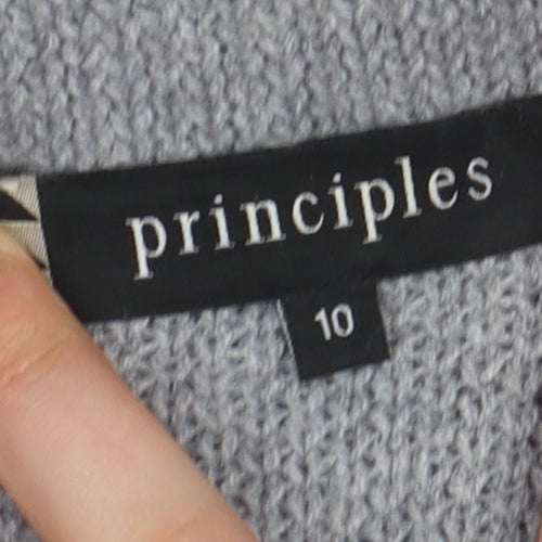 Principles Women's Grey Cardigan Size 10