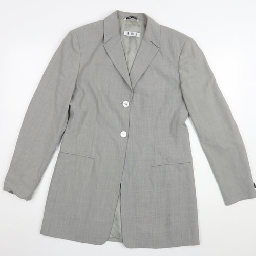 Marella Women's Grey Blazer Business Coat Size 12