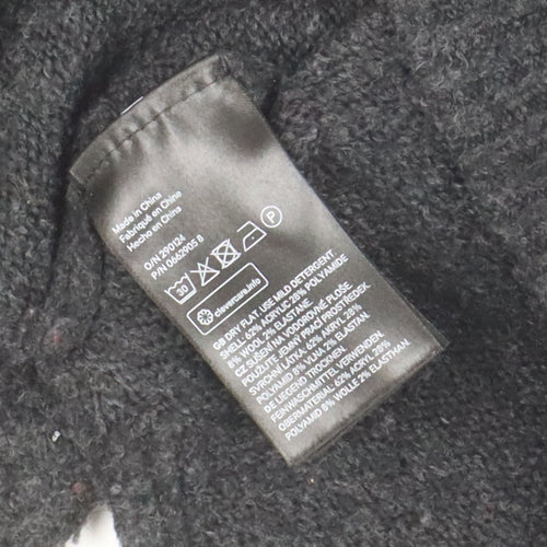 H&M Women's Black Knit Pullover Jumper Size M