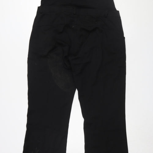 Long Tall Sally Women's Black Flared Trousers Size 18