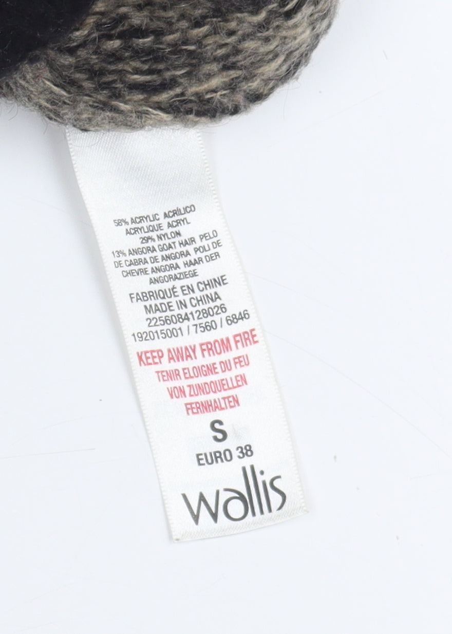 Wallis Women's Beige Cowl Neck Pullover Jumper, Size 10
