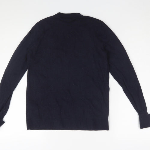 Warehouse Women's Black Christmas Pullover Jumper - Size 6